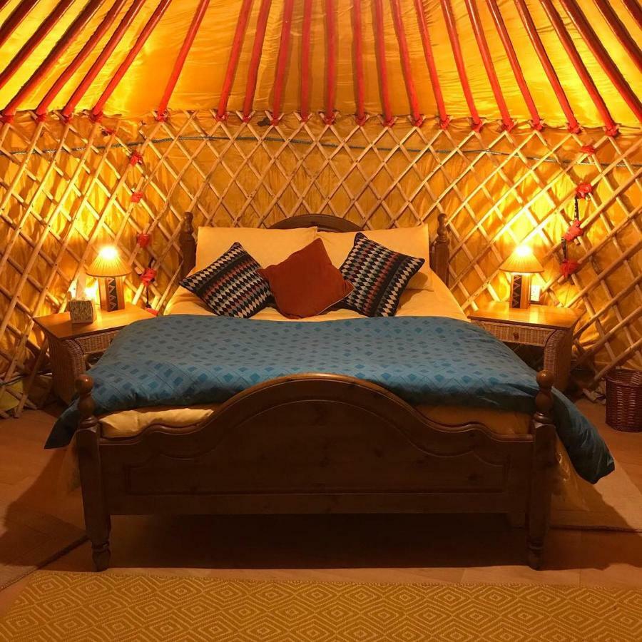 Luxury tent Mcclure Yurt At Carrigeen Glamping *
